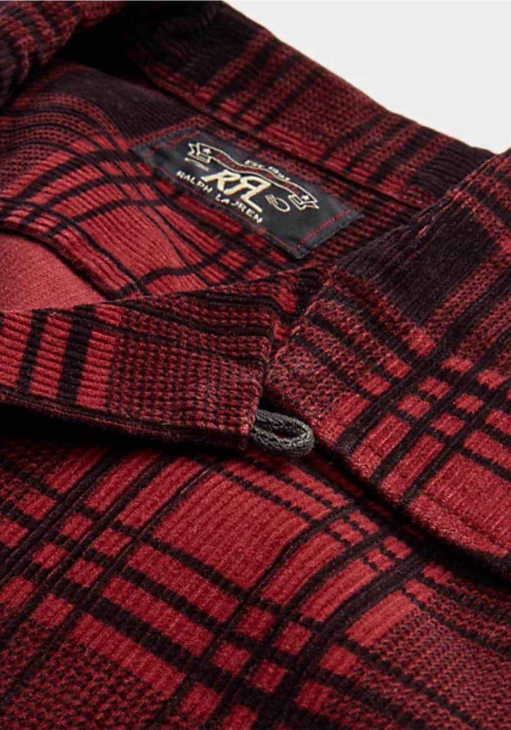 더블알엘 rrl 코듀로이 플래드 셔츠 L 판매 상품이미지2