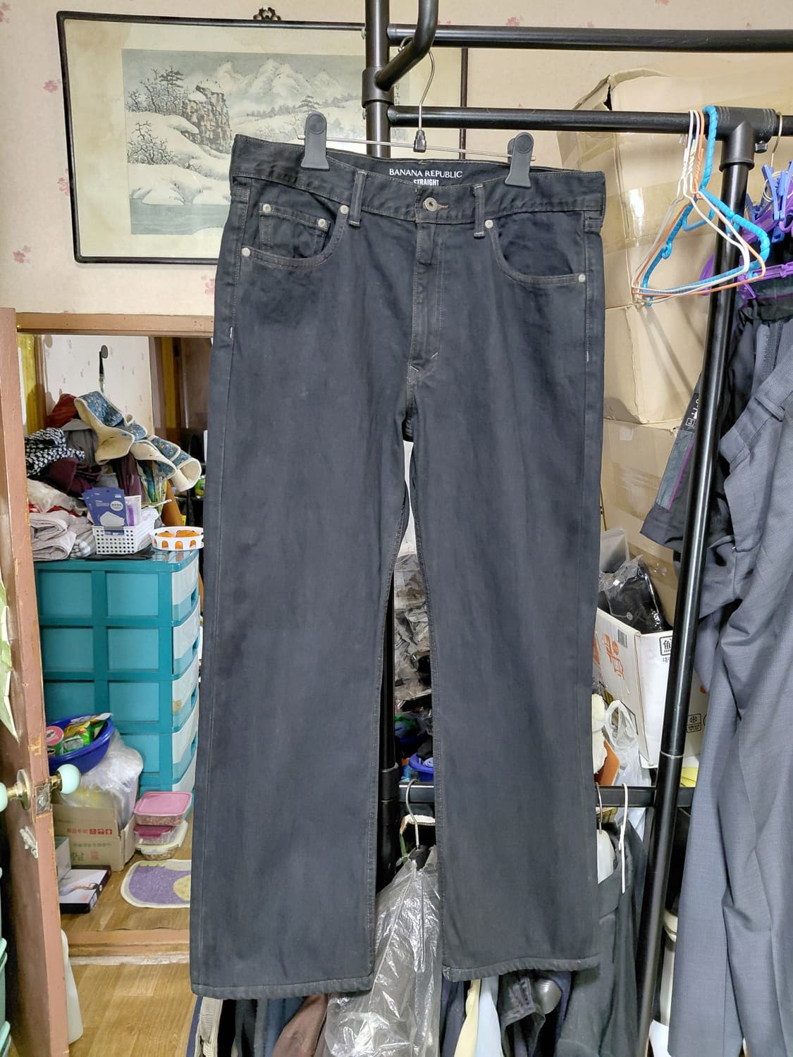 [바나나리퍼블릭]스트레이트핏 데님 청바지 34사이즈  상품이미지1