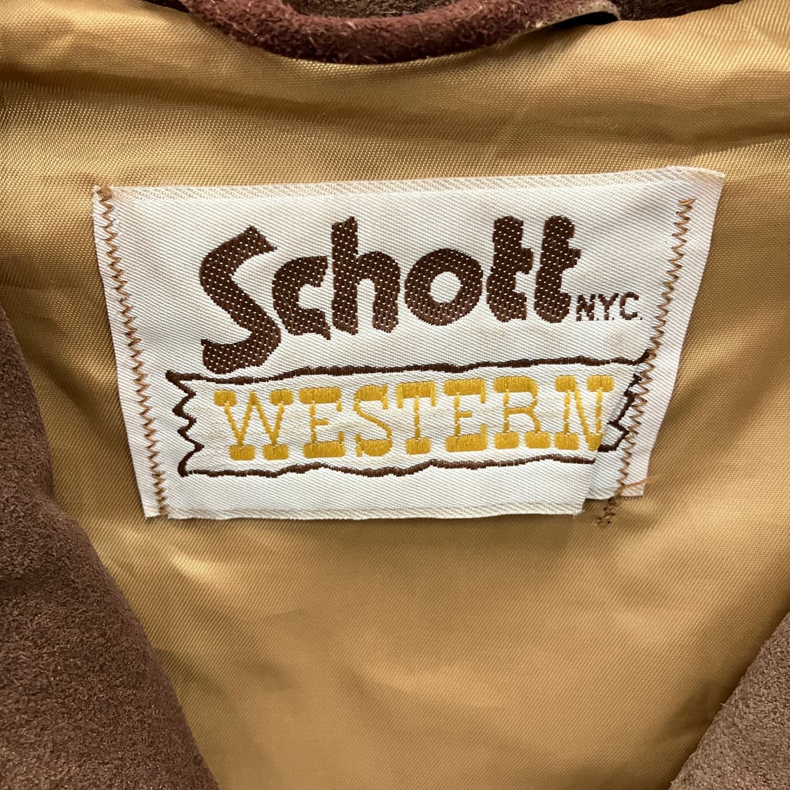 쇼트 브라운 스웨이드 웨스턴 자켓  상품이미지3