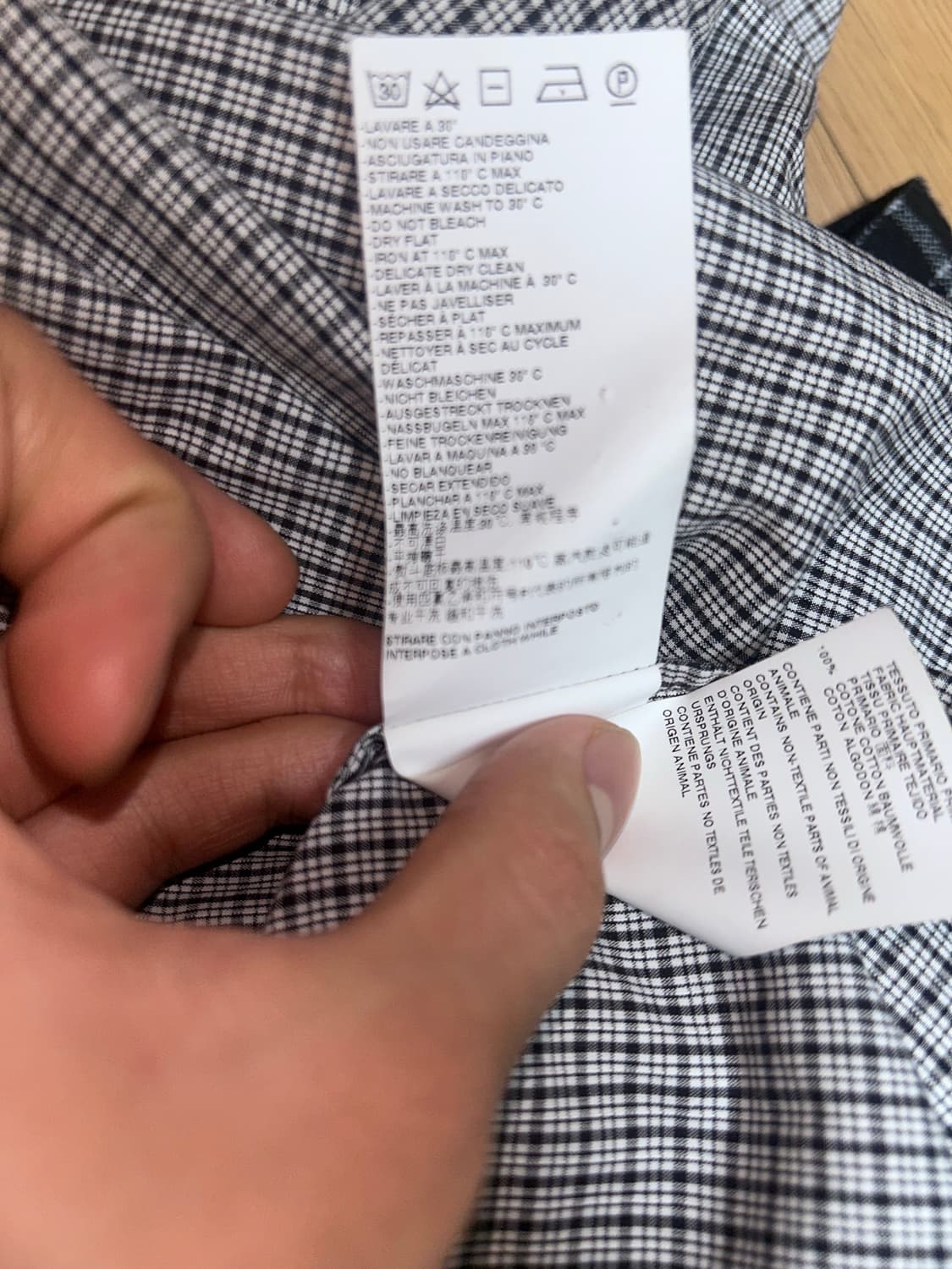 메종 마르지엘라 반반 셔츠 집업 상품이미지7