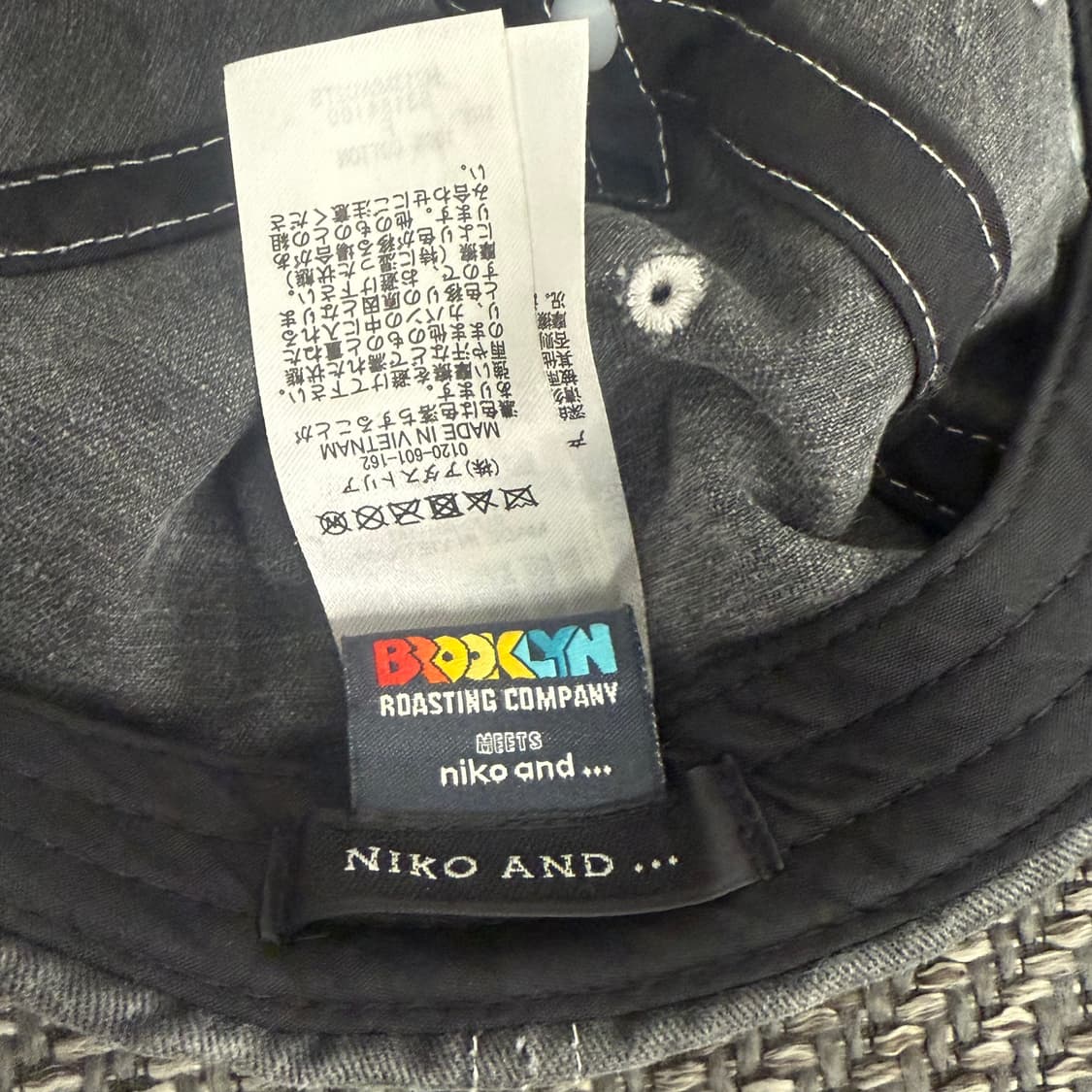 니코앤드 nico and 워싱 브루클린 볼캡 상품이미지3