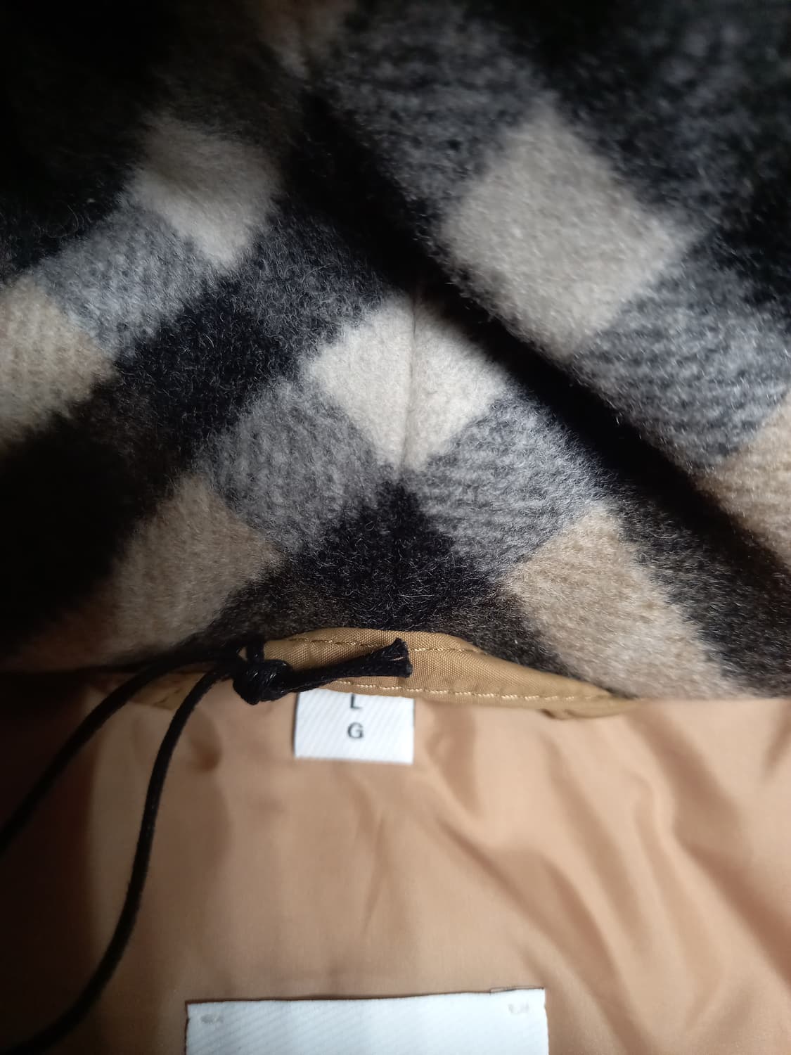 버버리  남성 패딩  카멜 L(실용100~105)  상품이미지4