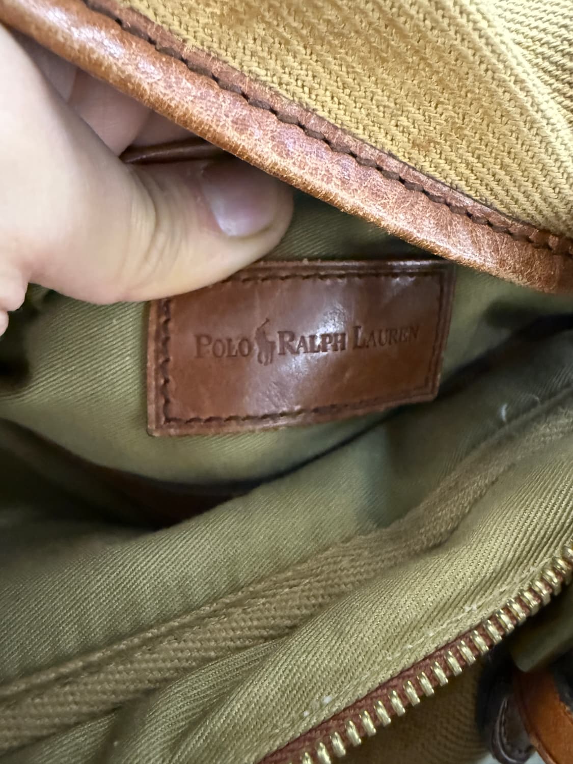 폴로 랄프로렌 커뮤터 캔버스 가방 상품이미지6