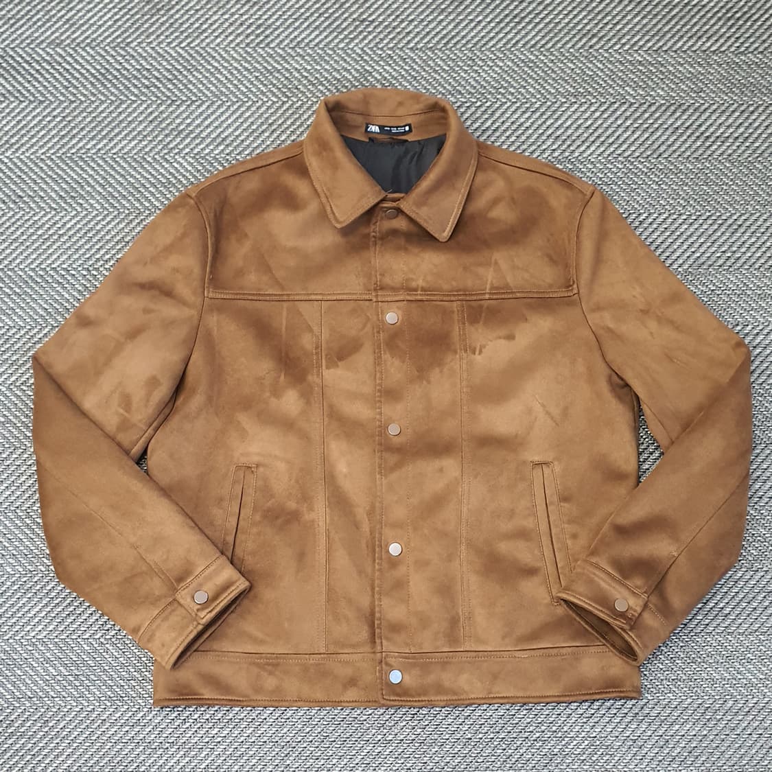 자라 스웨이드 자켓 남자105 상품이미지1