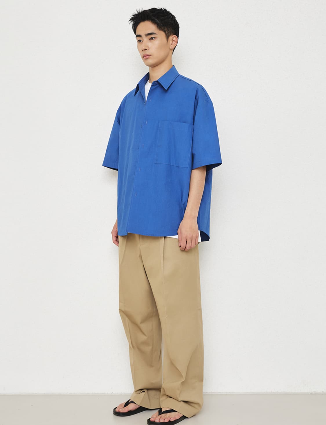 아르반 릴렉스드 블루라인 셔츠 울트라 마린 L 상품이미지1