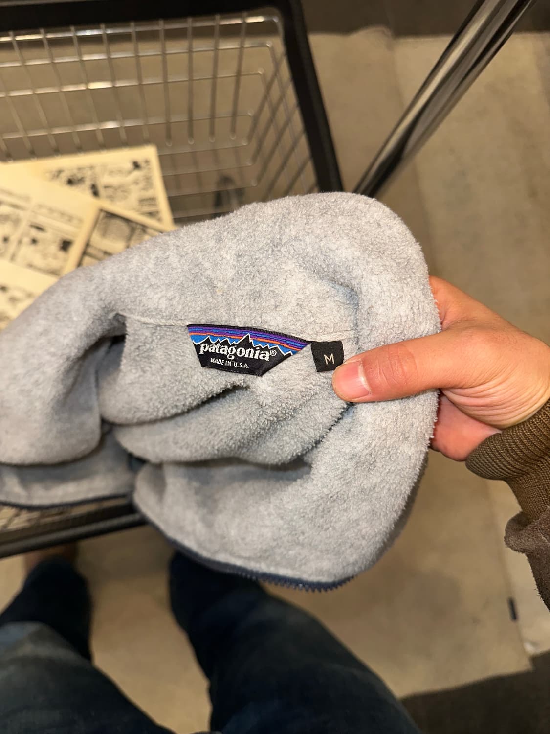 90‘s Patagonia grey pullover fleece  상품이미지9