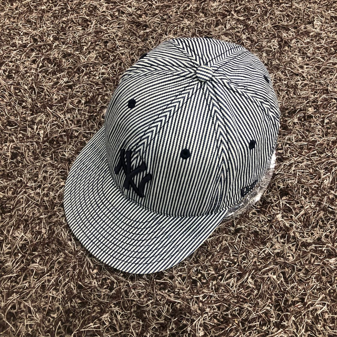 뉴에라 59fifty 스트라이프 뉴욕 양키스 캡 상품이미지4