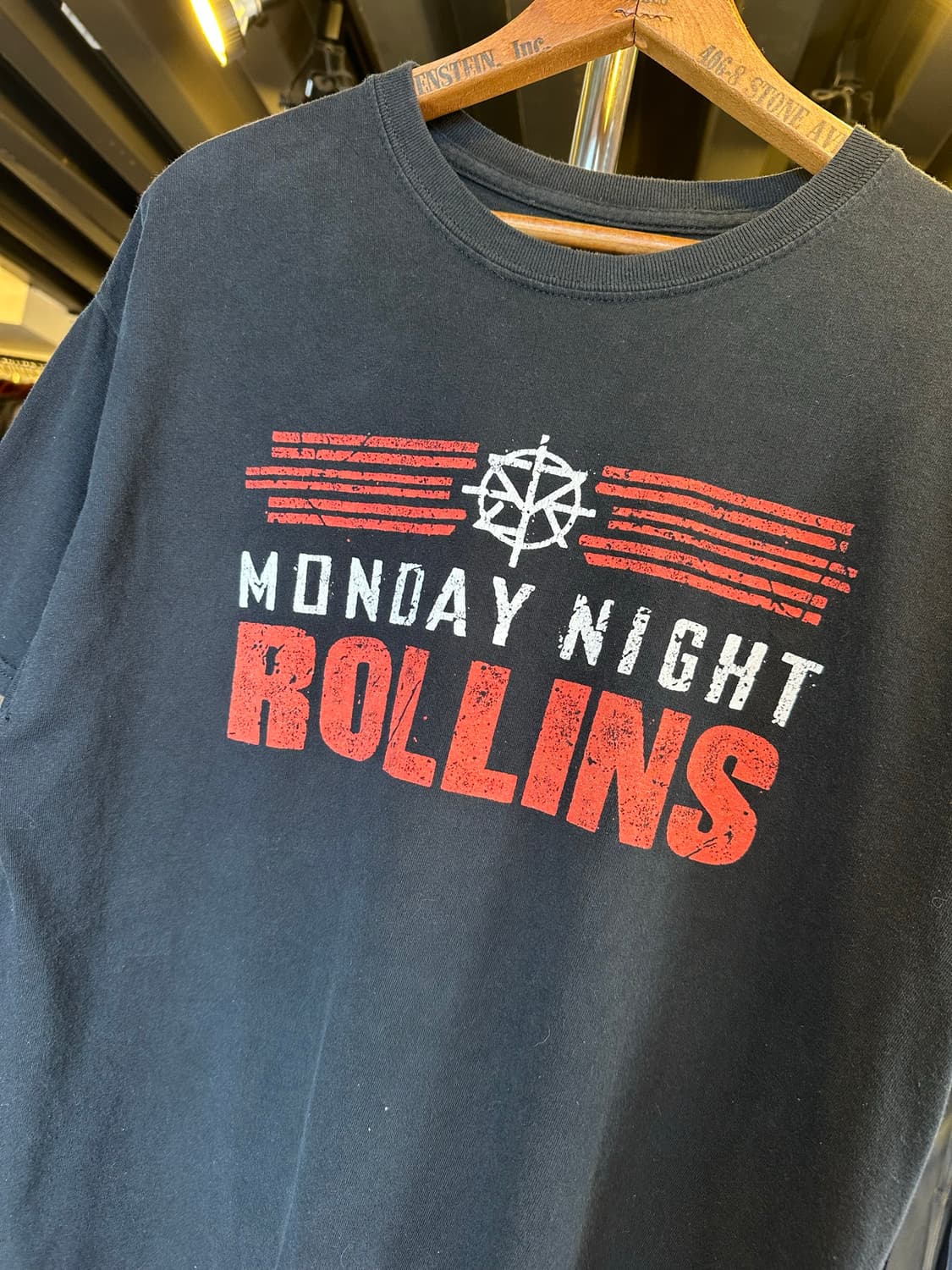 WWE 프로레슬링 Monday Night Rollins 프린팅 티셔츠 상품이미지3