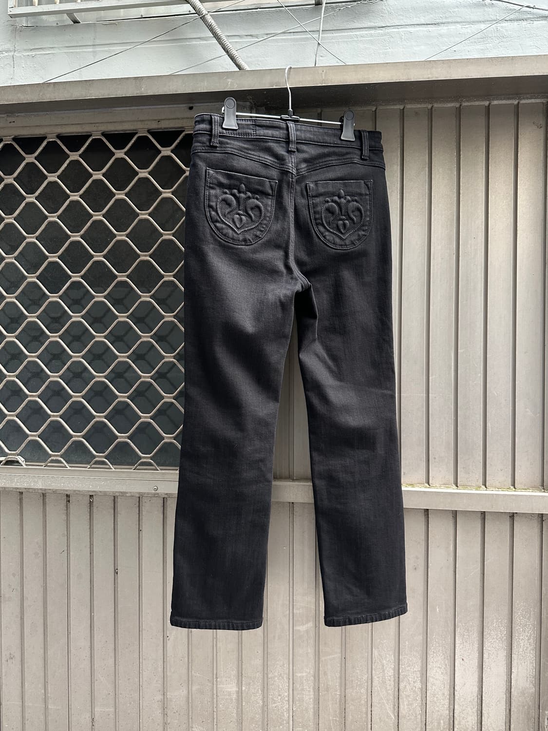 Vintage embossed detail pocket pants  상품이미지1