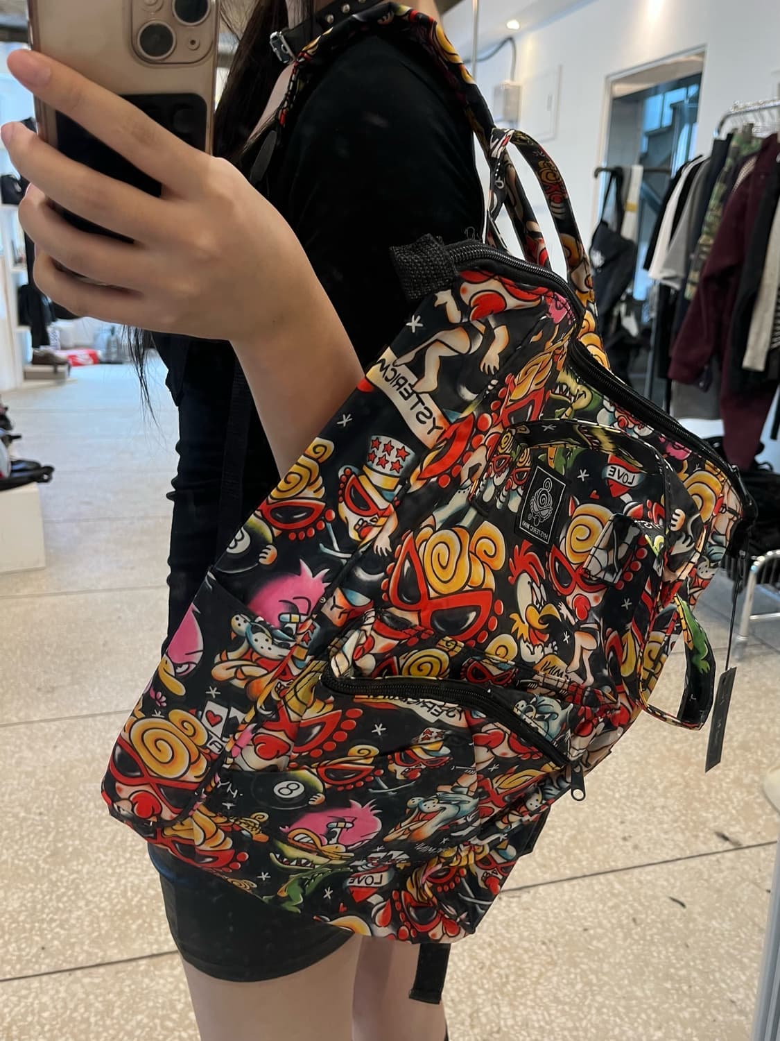 Hysteric Glamour Nylon Backpack 상품이미지1