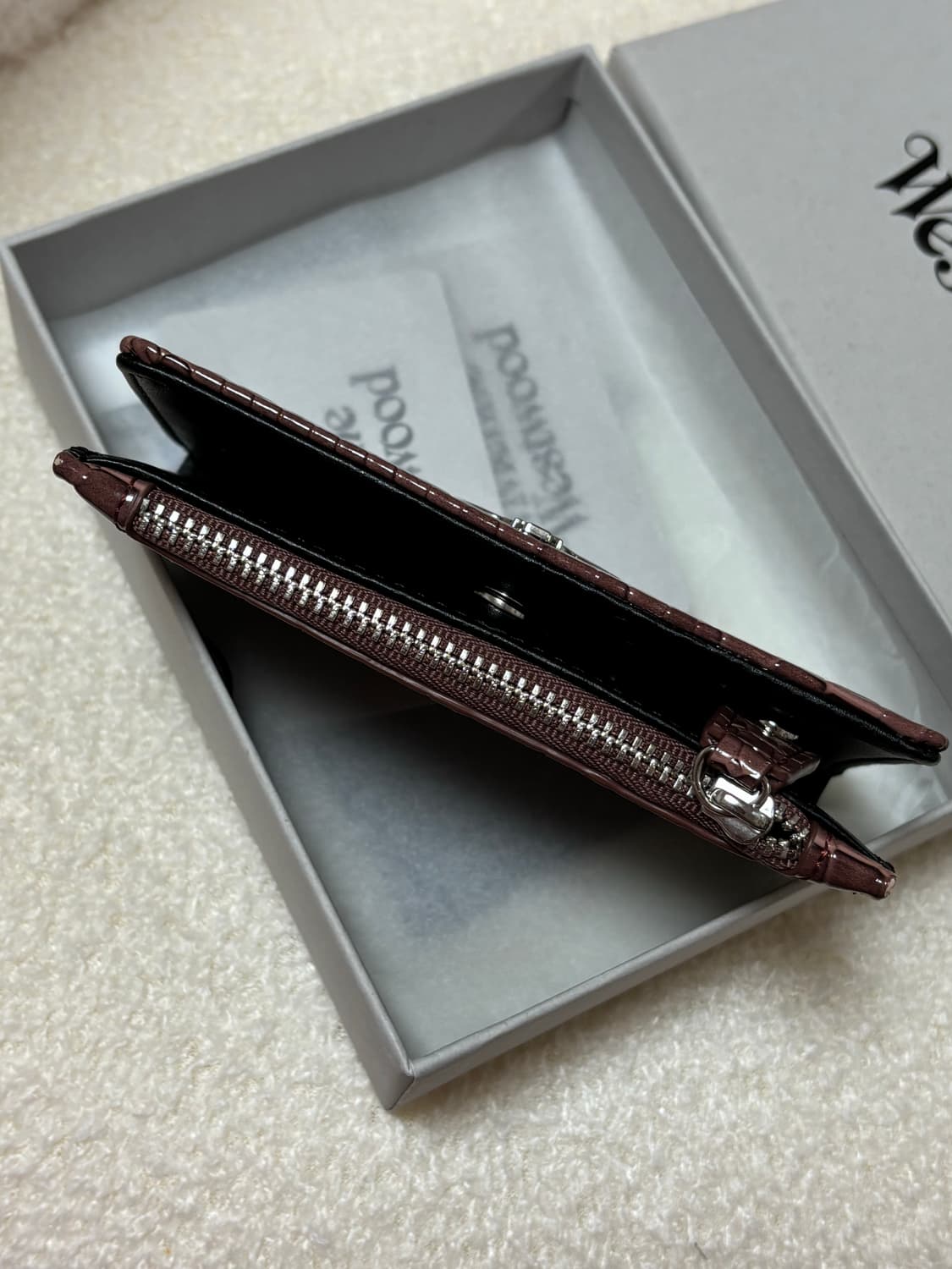 비비안 웨스트우드 플랩 카드지갑 상품이미지6