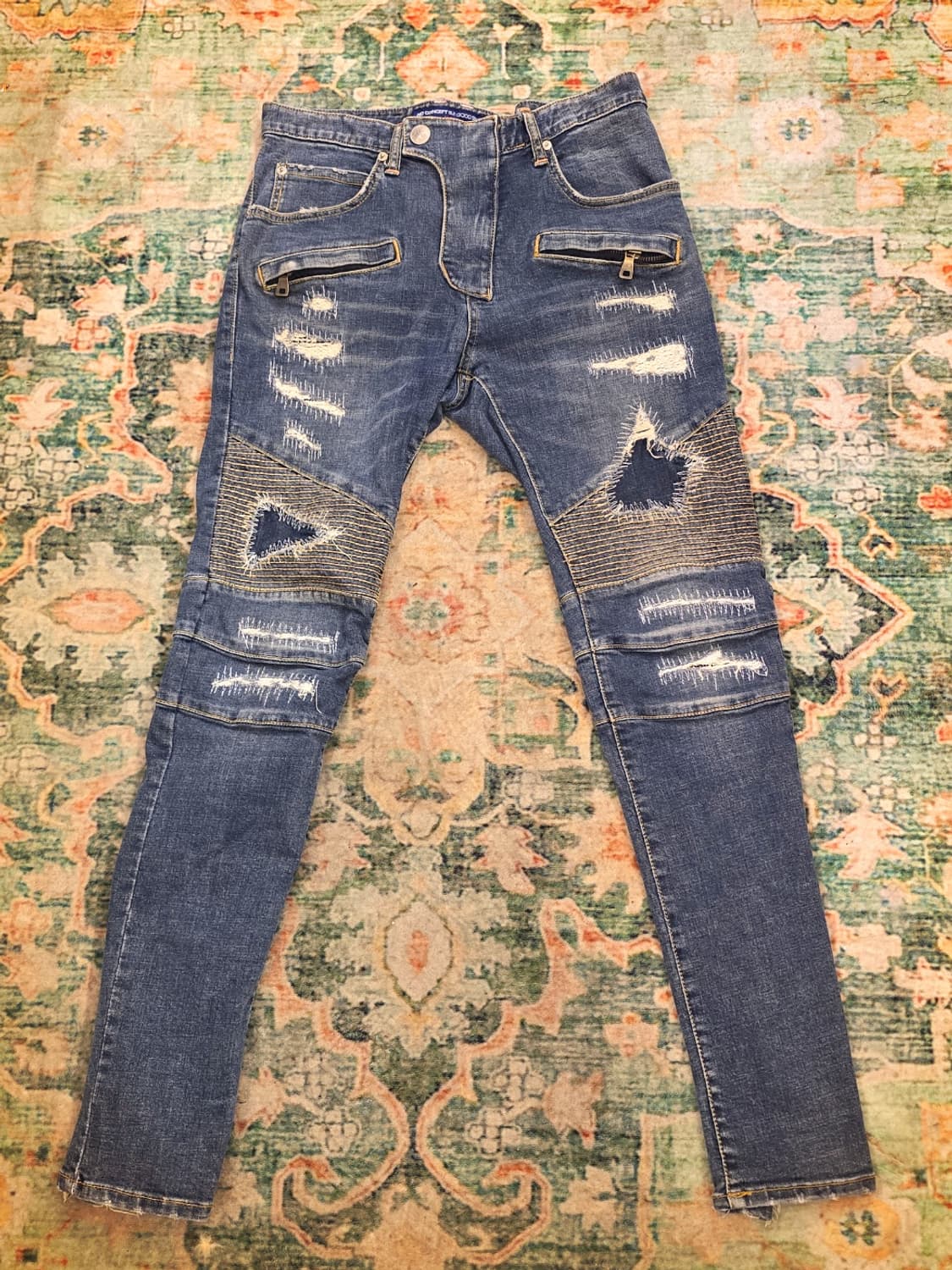 GONGBAEK 일본 빈티지 바이커진 상품이미지1