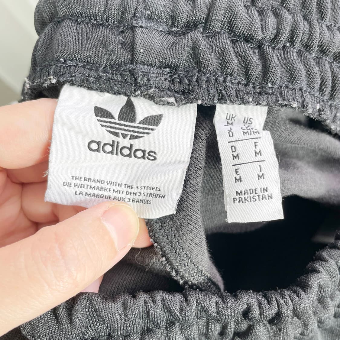 B1 아디다스(Adidas) 클래식 트랙 조거 팬츠 블랙 32-34사이즈 상품이미지4