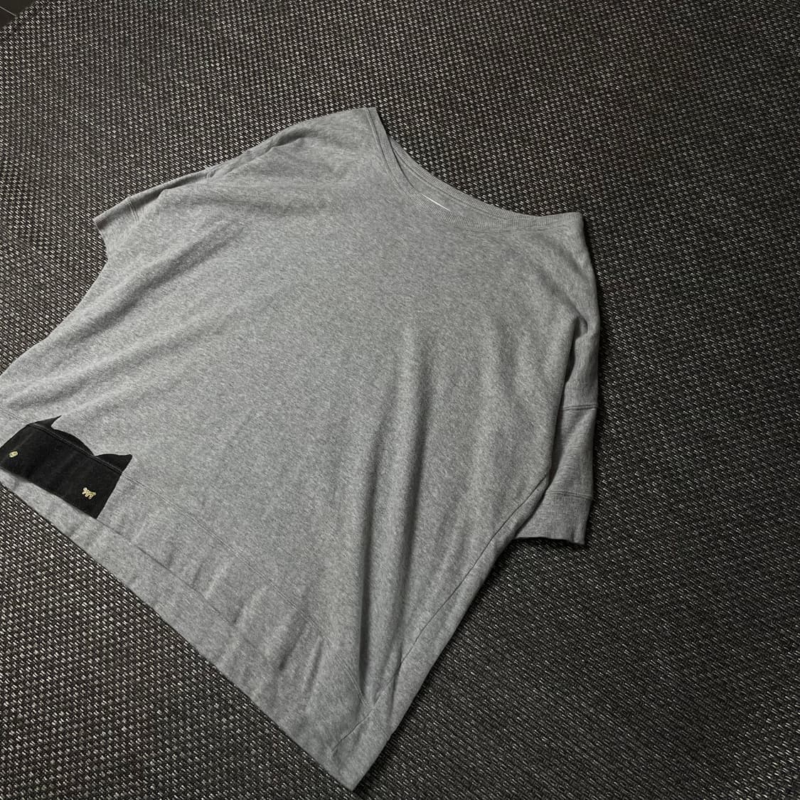 Cats 그레이 고양이 포인트 7부 티셔츠 상품이미지3