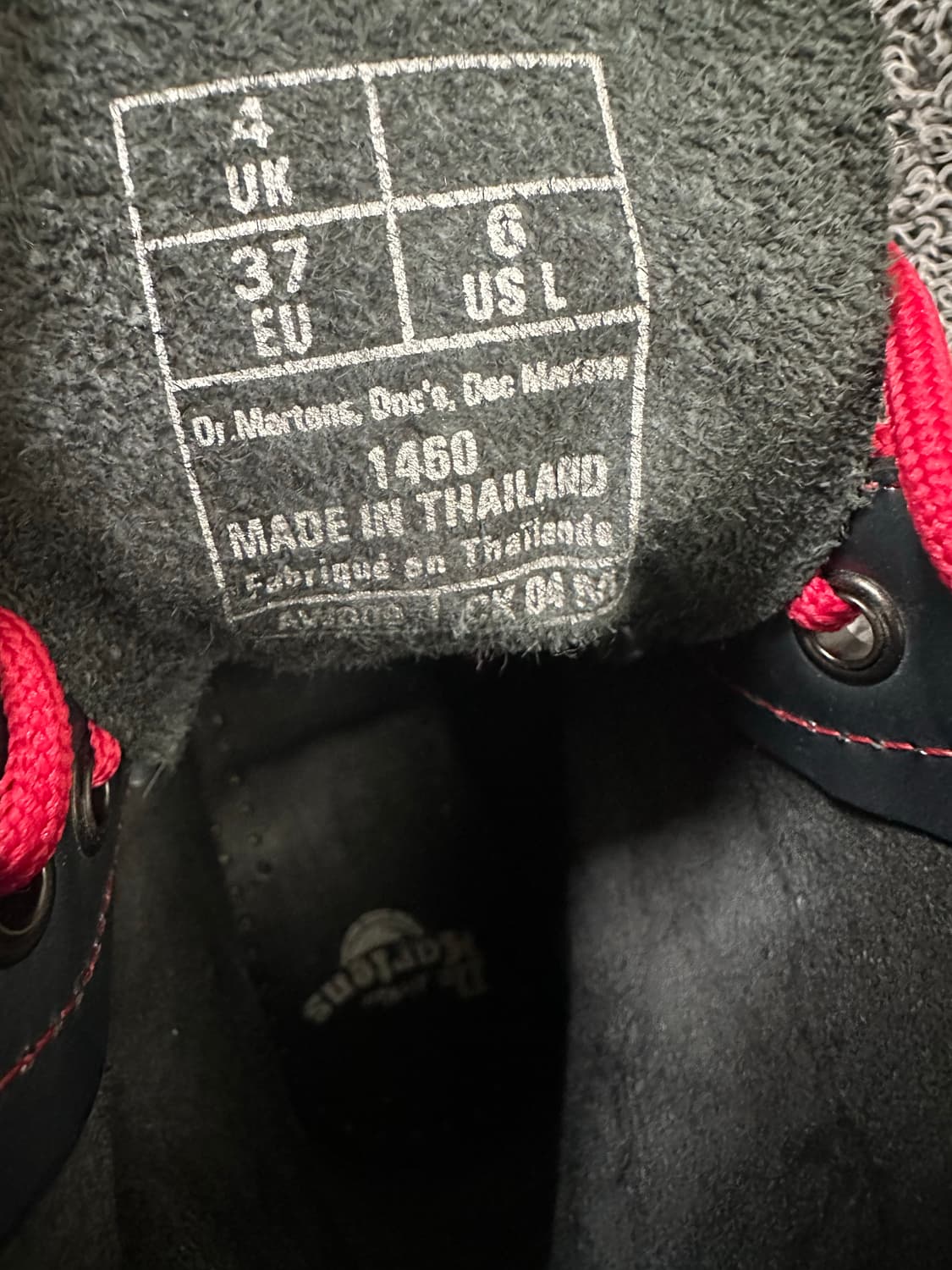 닥터마틴 1460 메탈릭 블랙 부츠 230 상품이미지5