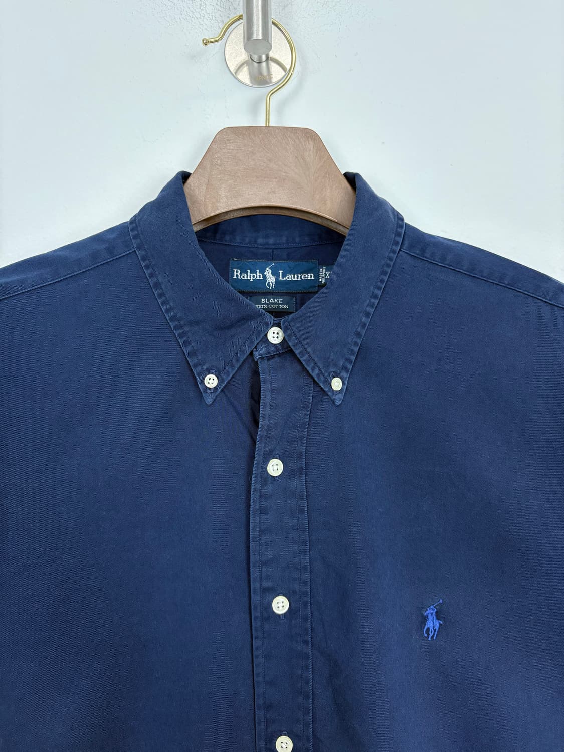 [4XL]POLO폴로 블루포니 네이비 셔츠  상품이미지3