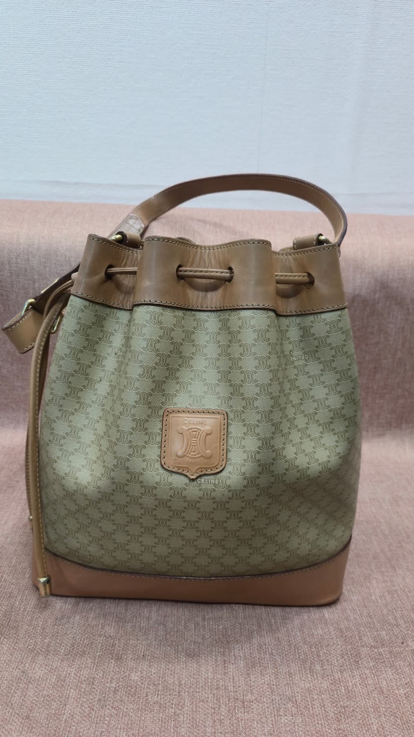 셀린느 정품  버킷백 빈티지 마카담 버킷백 상품이미지1