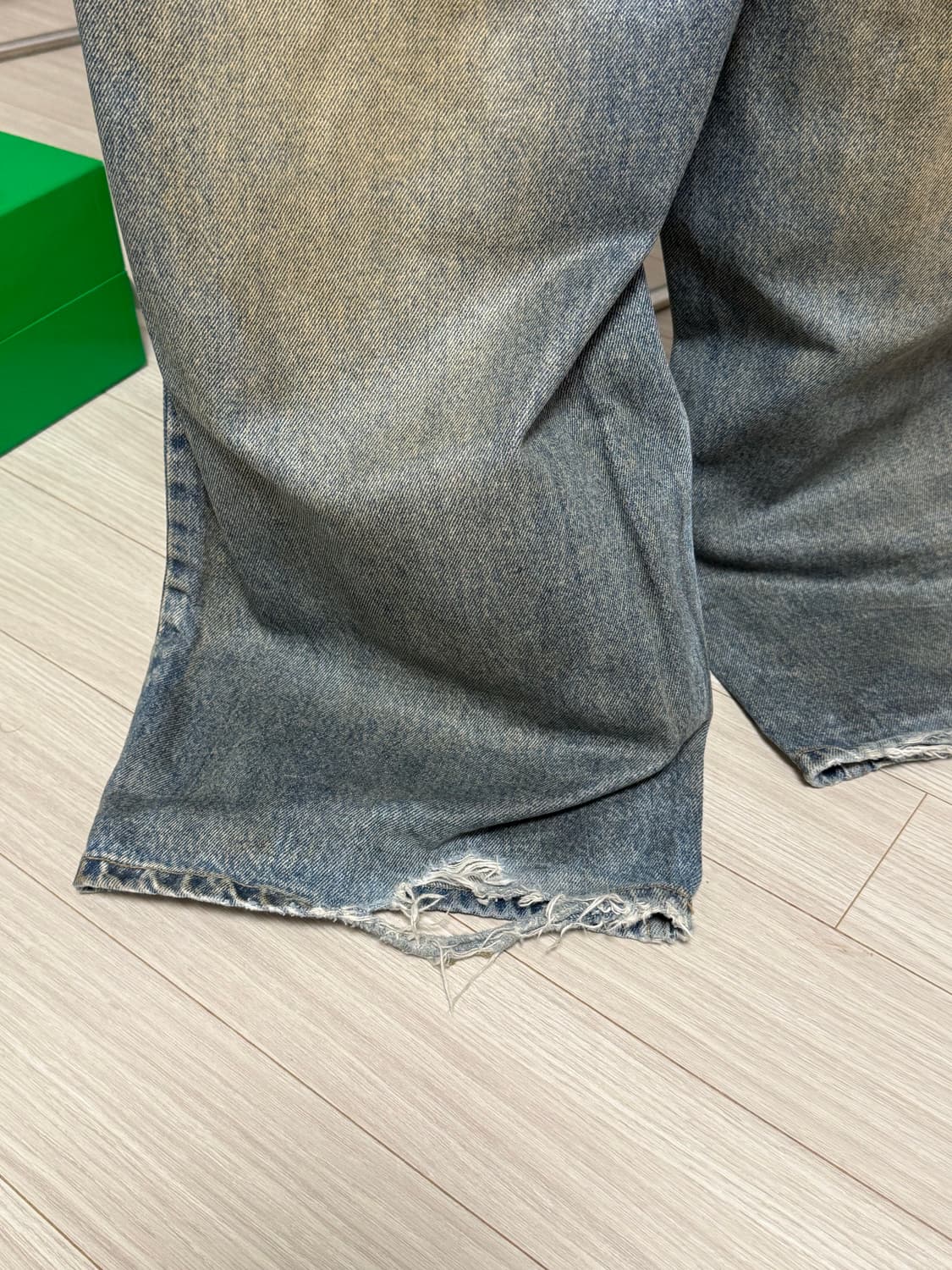 [2] 프로젝트gr 코티드 백워드 초판 데님 청바지 상품이미지8