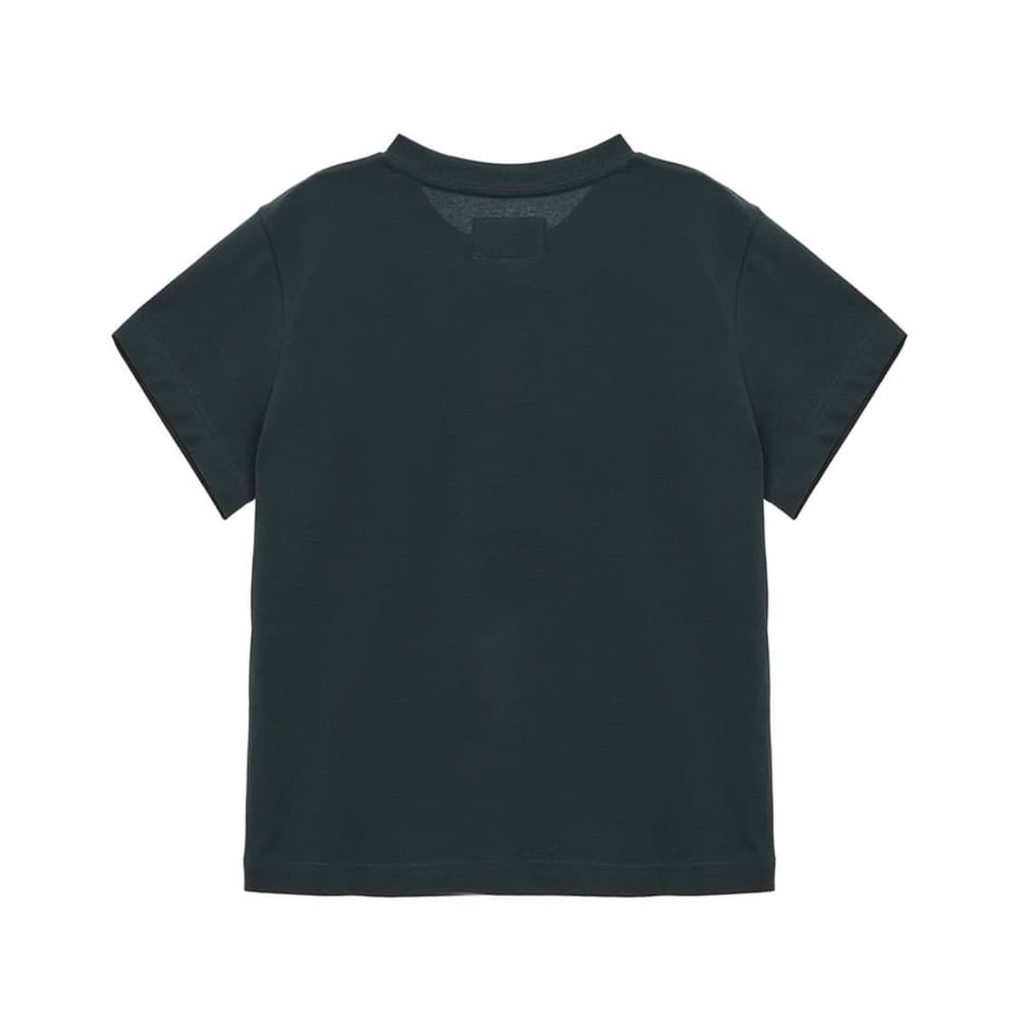 마뗑킴 헤리티지 로고 크롭 탑 티셔츠 다크그린 상품이미지2