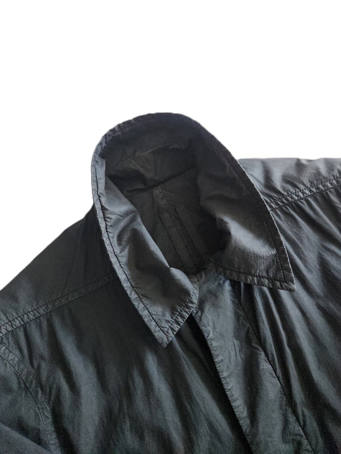 Rick Owens Drksdhw Waxed Coat Jacket 상품이미지1