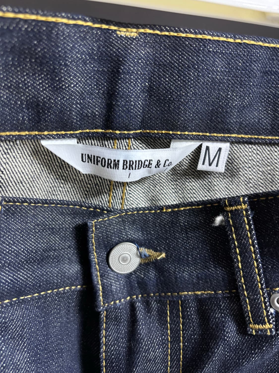 유니폼브릿지 생지 데님 상품이미지3