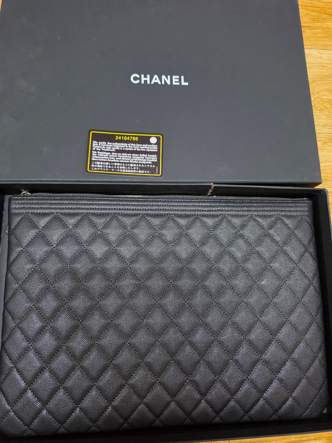 정품샤넬클러치 L 상품이미지2