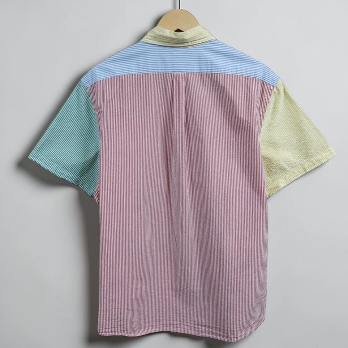 105 POLO 폴로 멀티 스트라이프 시어서커 반팔셔츠 상품이미지4