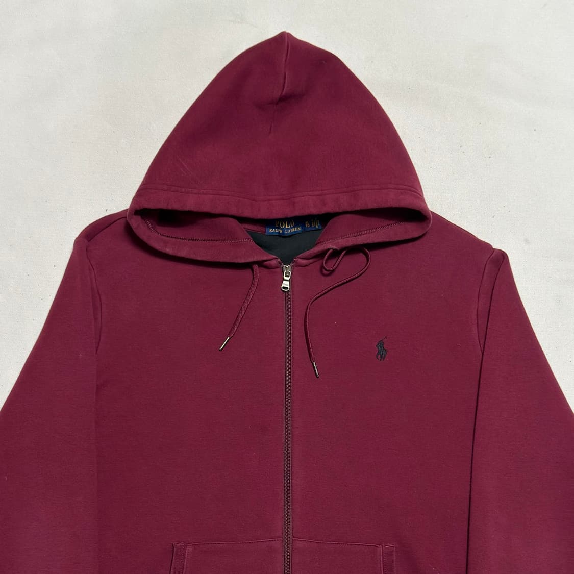 XL 폴로랄프로렌 와인 후드 집업 상품이미지1