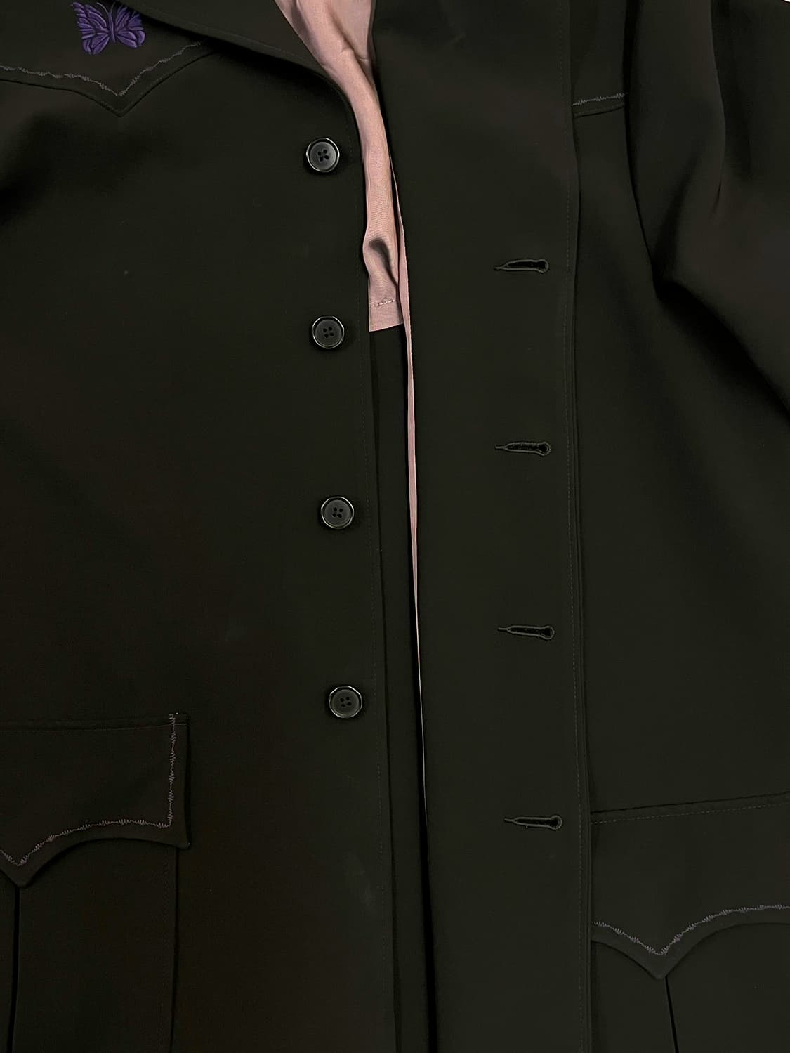 니들스 웨스턴 레저 자켓 블랙 XL #csz2479 상품이미지6