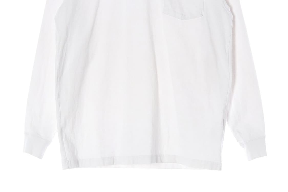 칼하트 포켓 롱슬리브 화이트 티셔츠 M 상품이미지4