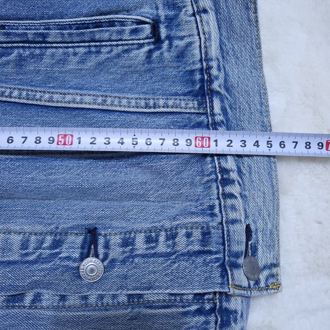 리바이스 남성 청자켓 M 0313 뽀샤샤 상품이미지5