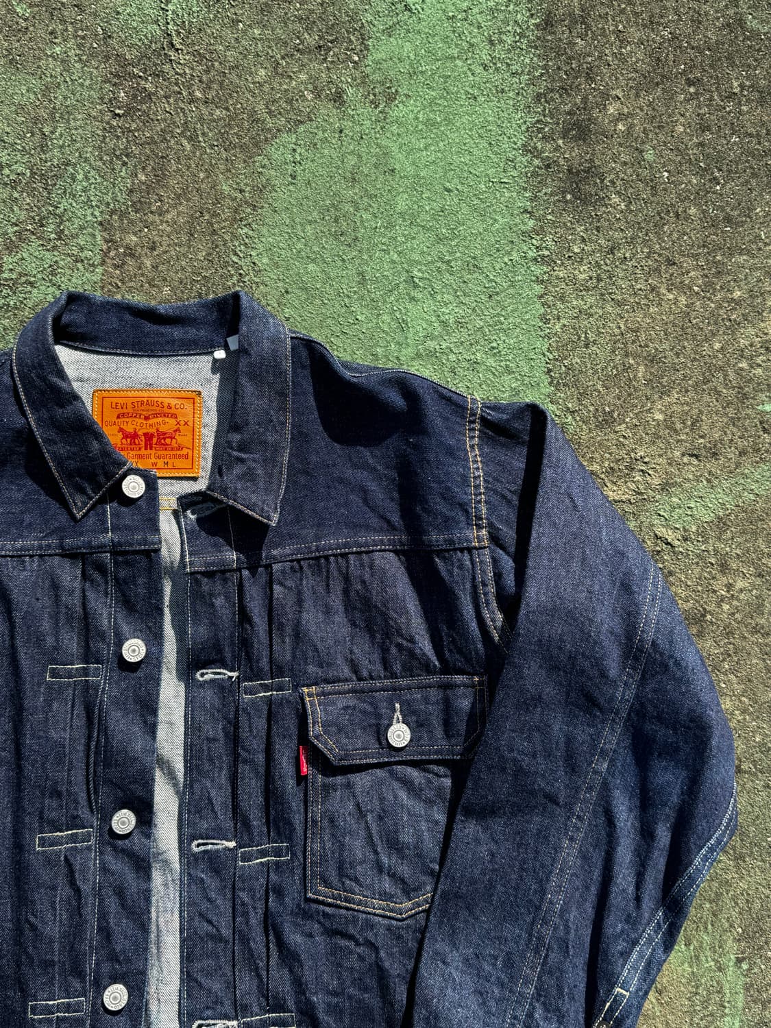 USA 리바이스 506XX 셀비지 데님자켓 M 상품이미지3