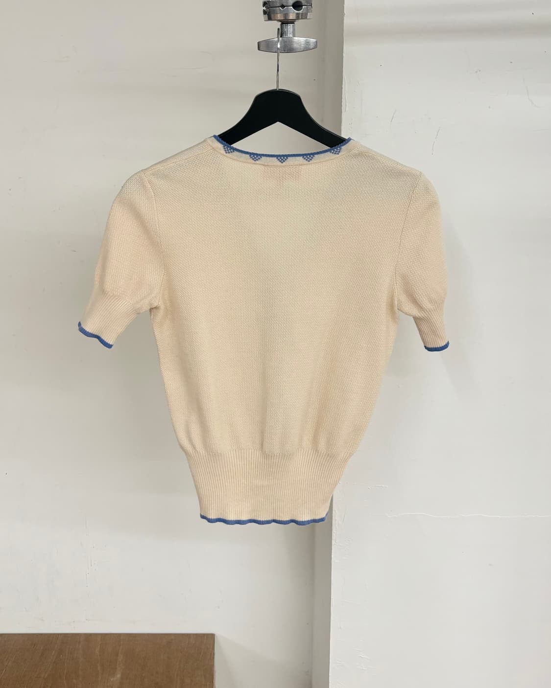 비비안 웨스트우드 레드라벨 아이보리 하프 가디건  상품이미지6