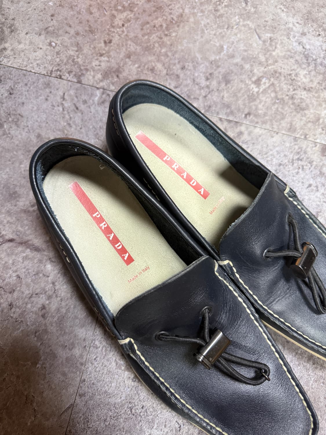 프라다 리네아로사 로퍼 8.5 상품이미지4