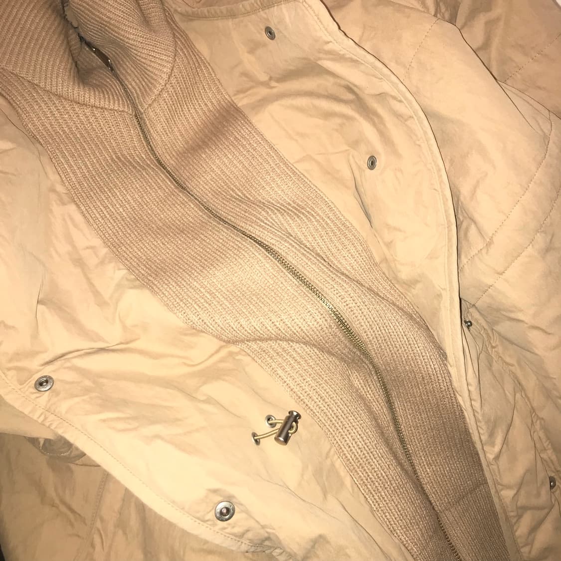 Thursday Island 썰스데이 아일랜드 모리걸 베이지 야상패딩 상품이미지7