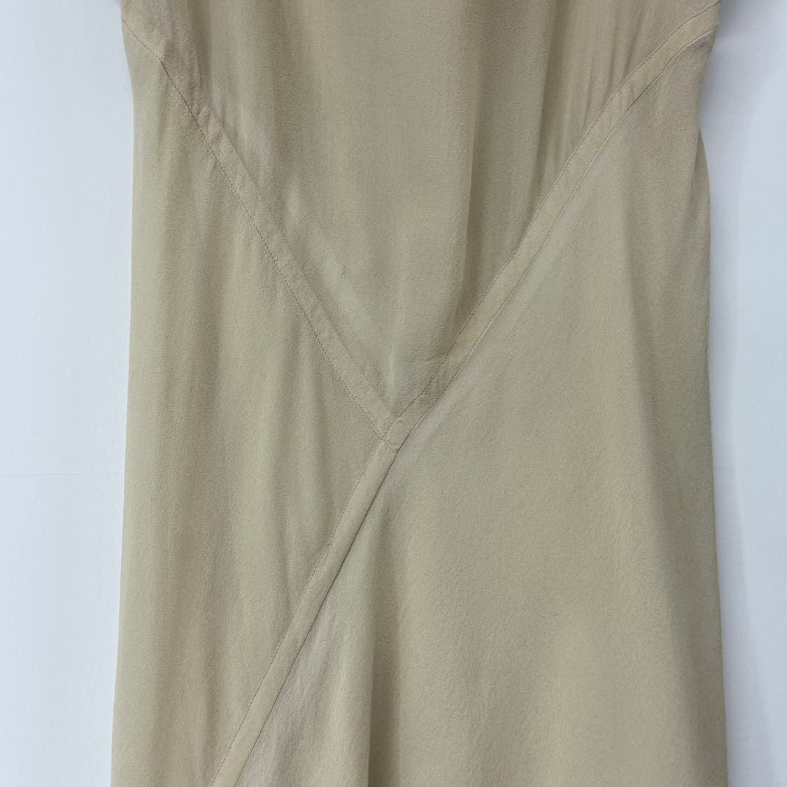 릭오웬스 카울넥 슬리브리스 실크 탑 상품이미지8