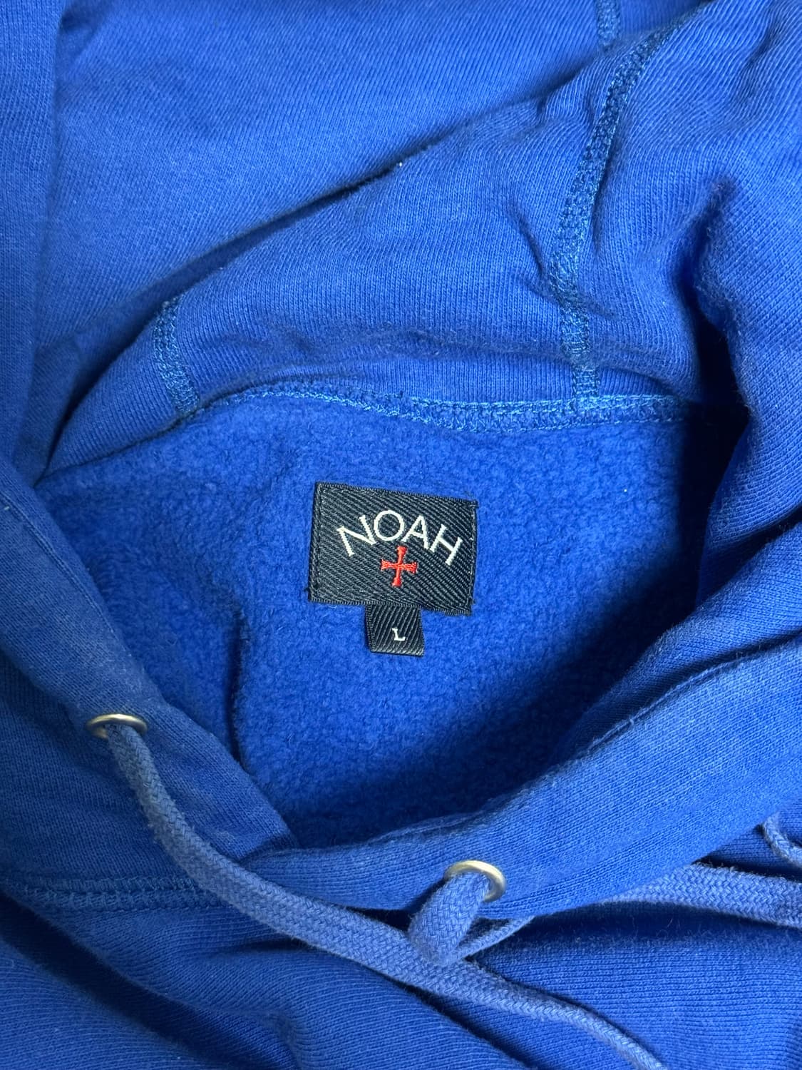 [L]Noah 노아 후드티 블루 상품이미지3