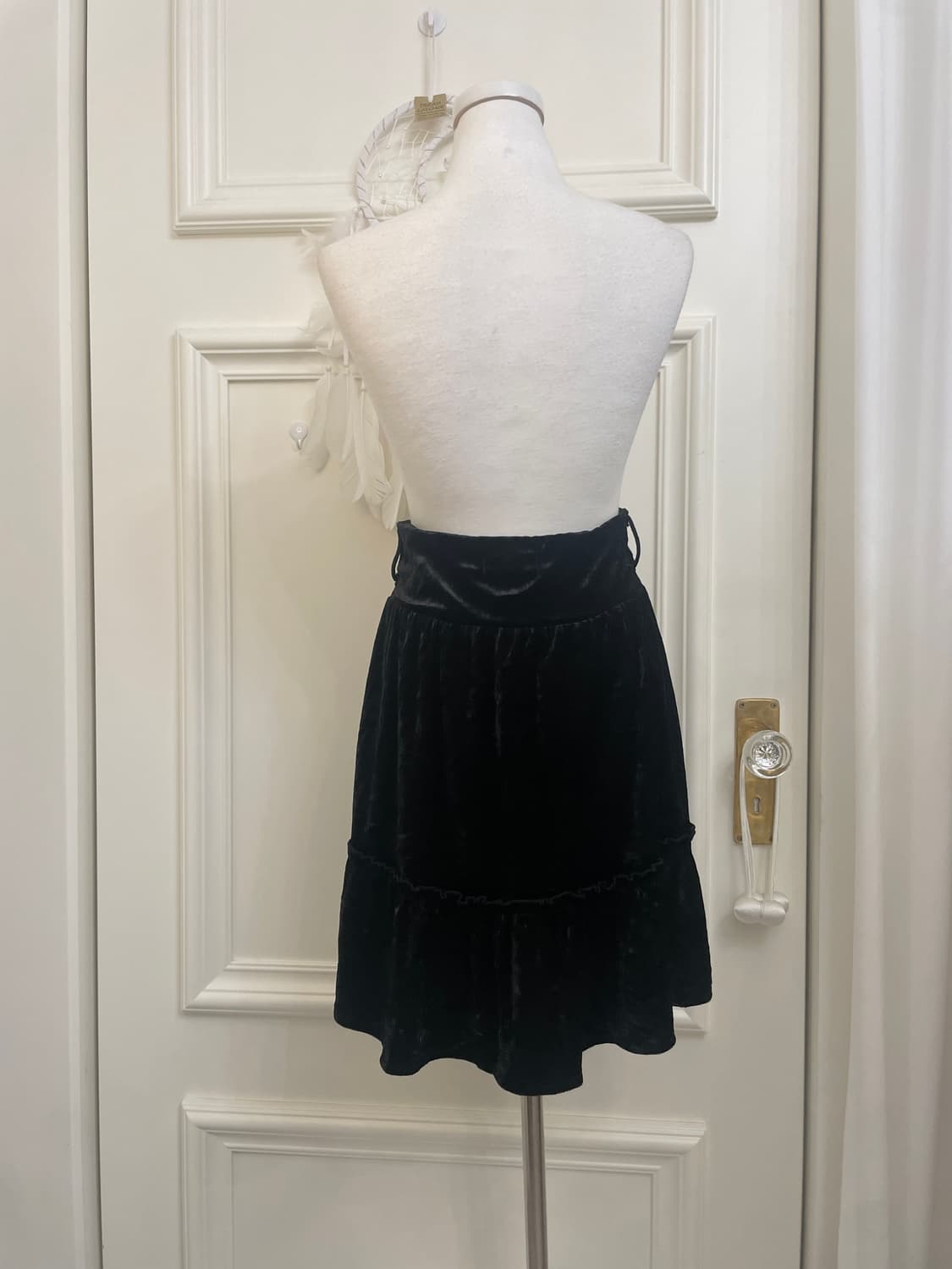 black velvet mini frill point midi bandi 상품이미지3