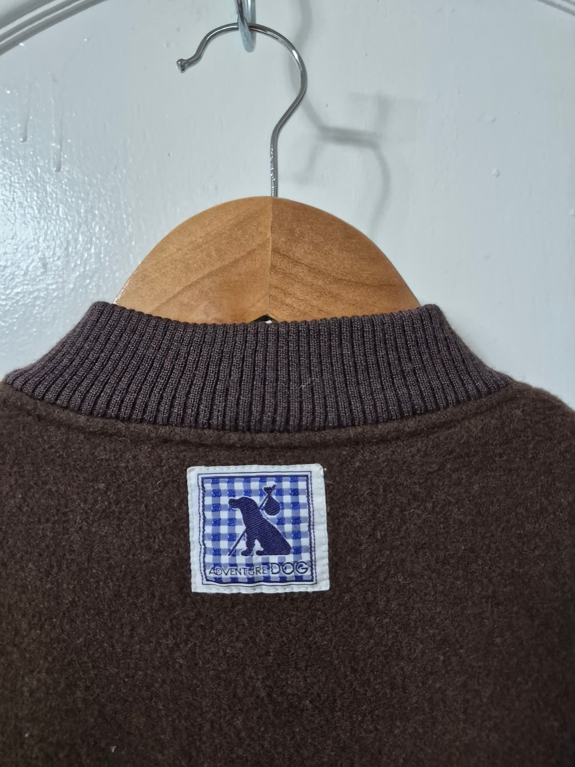 (L)'ADVENTURE DOG' 재팬 빈티지 바시티 자켓 상품이미지8