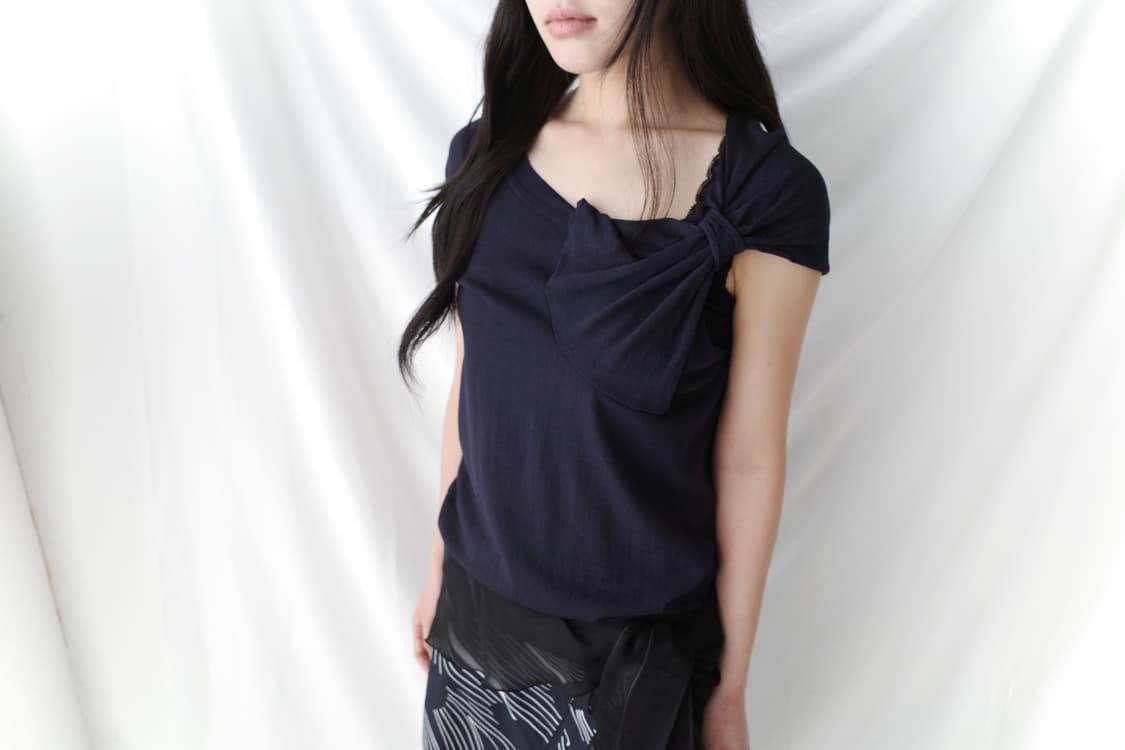 pattern tuck skirt  상품이미지6