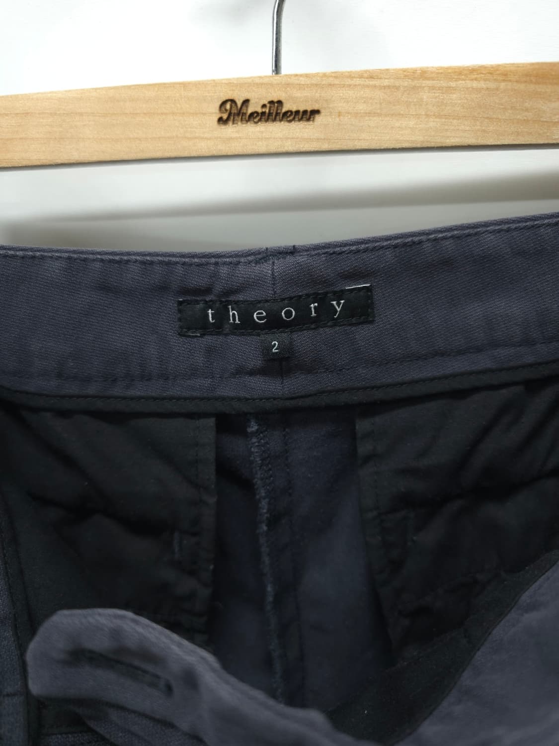 띠어리 여성 슬림 테이퍼드핏 코튼팬츠 (25~26사이즈) 상품이미지9