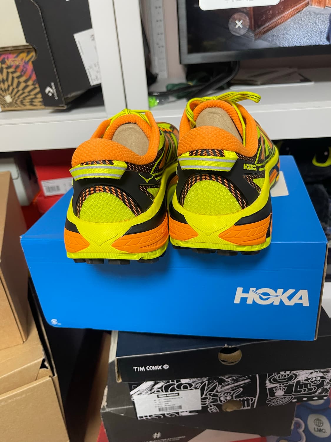 275)호카 마파테 스피드 2 트레일 러닝화 형광 상품이미지2