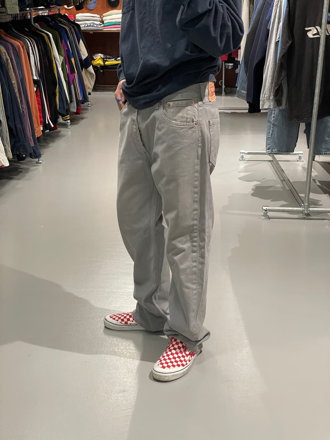 리바이스 501 데님 팬츠 상품이미지4