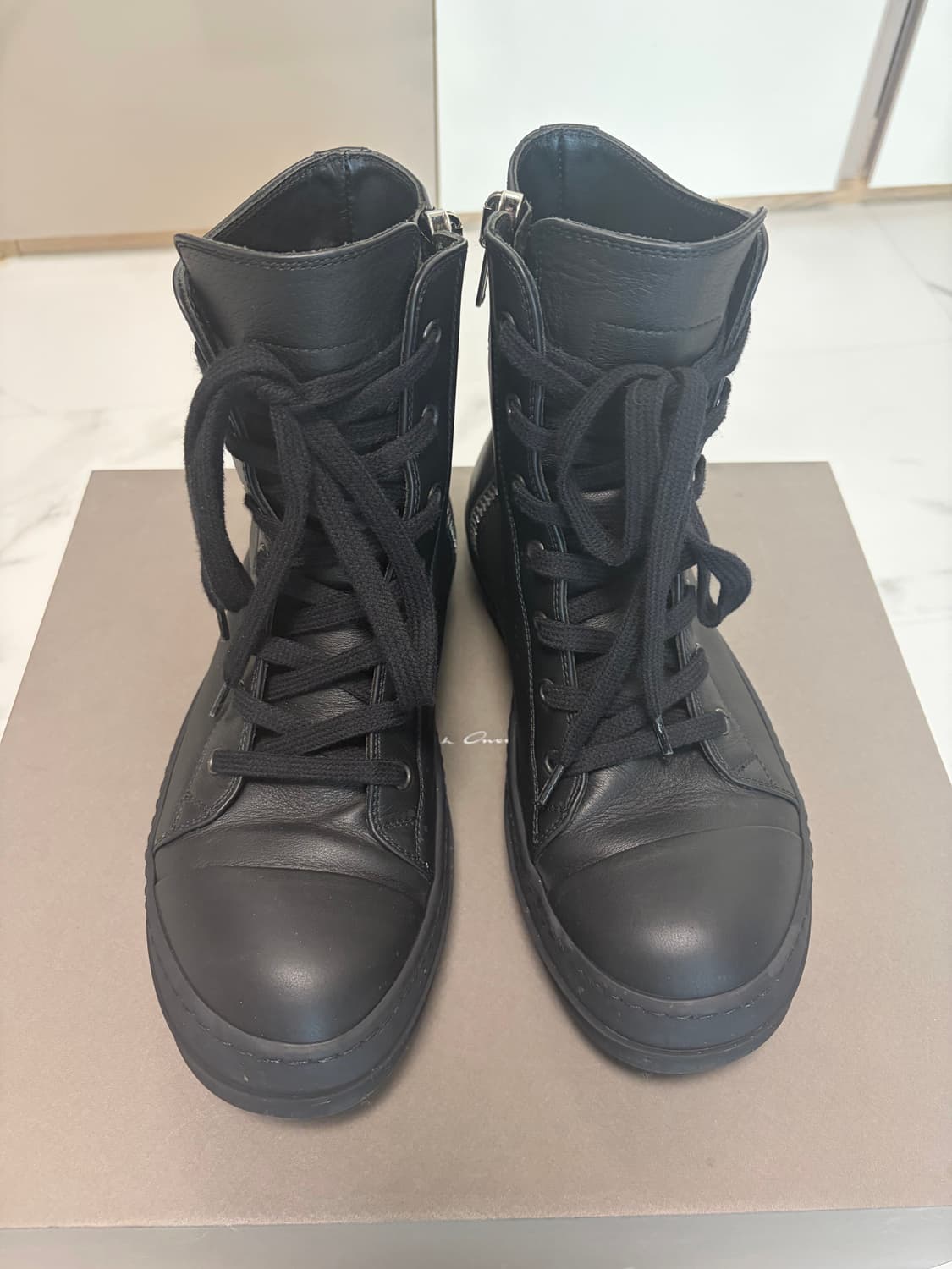 릭오웬스 라몬즈 올블랙 40 상품이미지2