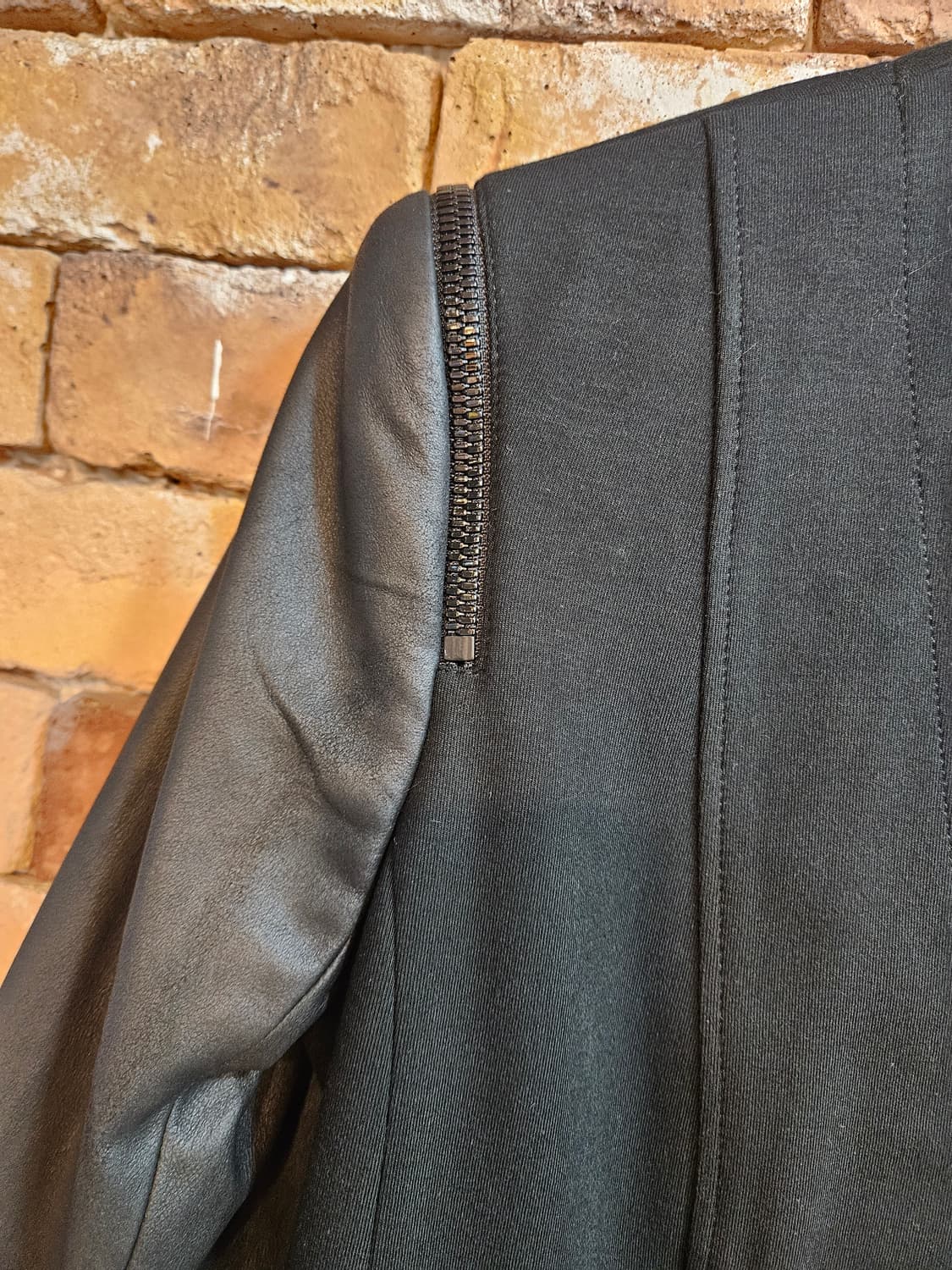 띠어리 Theory 여성 블랙 자켓 S (가죽소매 포인트) 상품이미지3