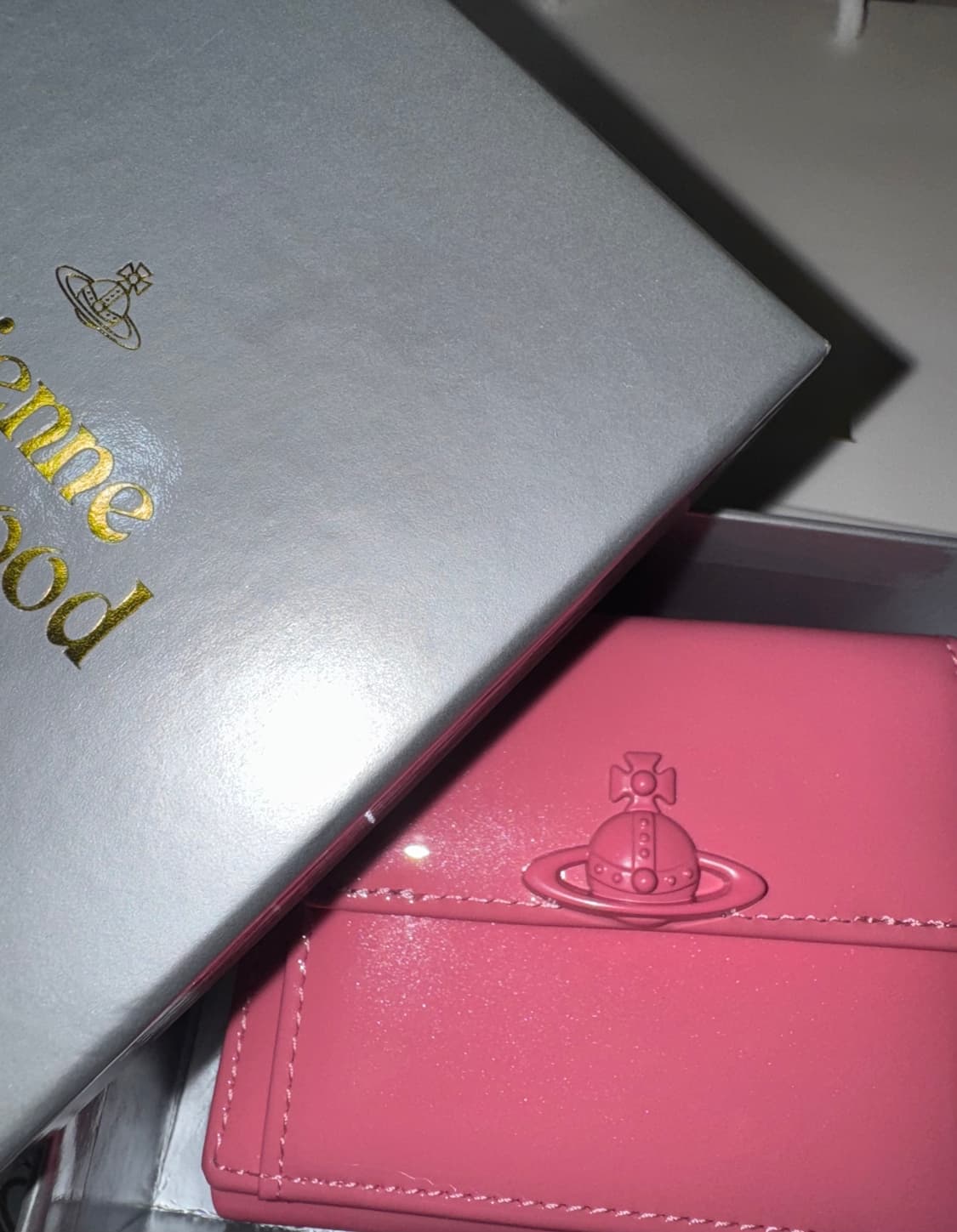 비비안웨스트우드 핑크 반지갑 상품이미지4