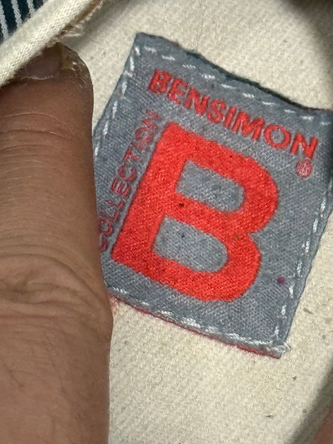 벤시몽 스트라이프 플랫스니커즈 상품이미지9