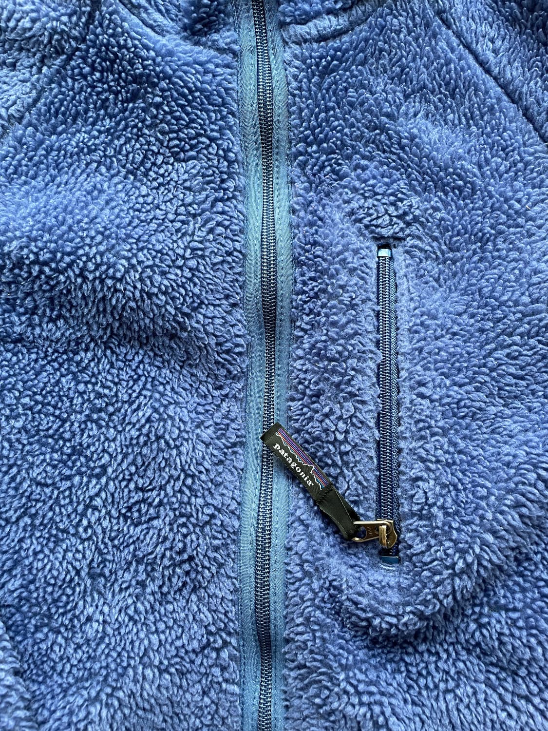 90s 파타고니아 레트로 딥파일 자켓 퍼플 블루 상품이미지4