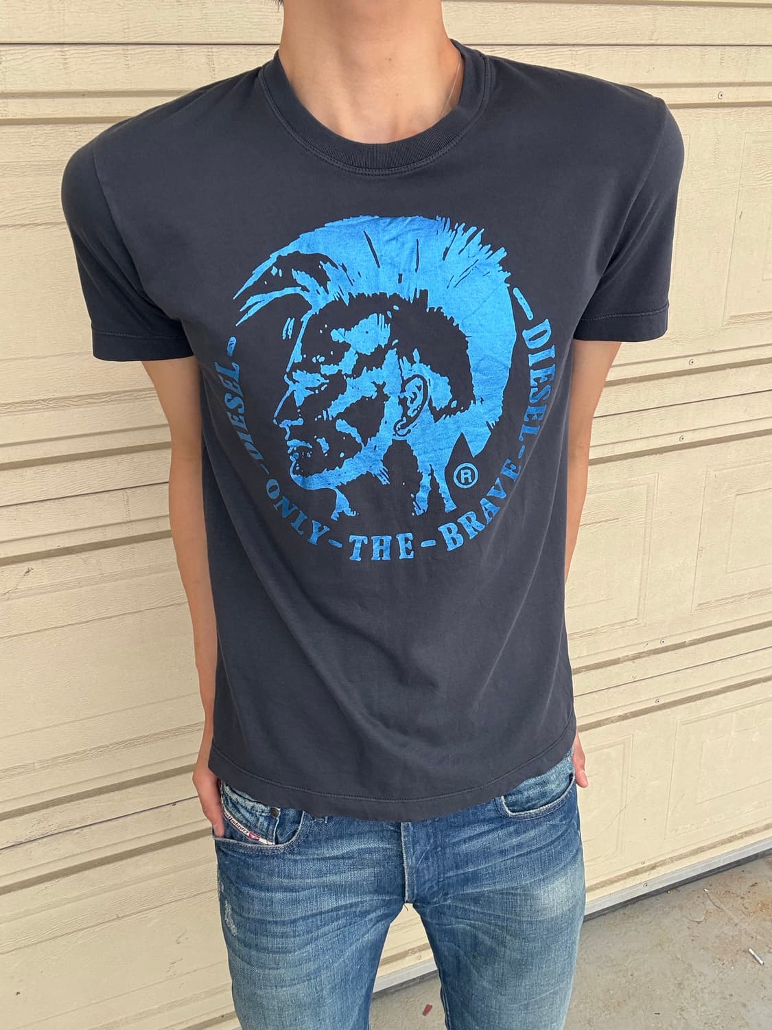 00s diesel mohican t-shirt 상품이미지2