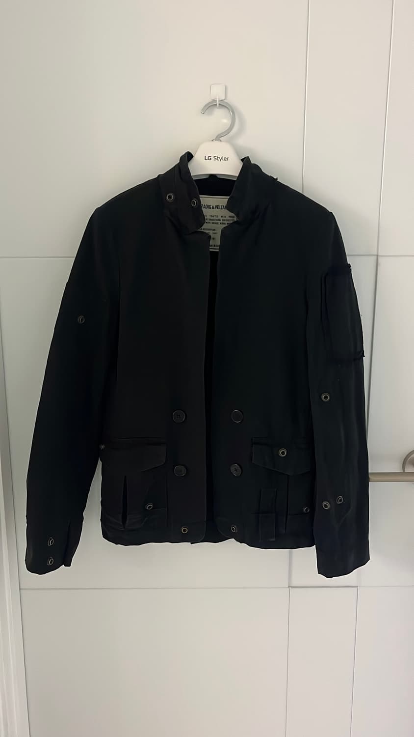 Zadig & Voltaire 블랙 자켓 M 정품 상품이미지1